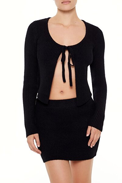 Forever 21 Triko Bağlamalı Hırka