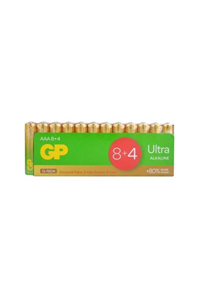 Genel Markalar GP 24AU Alkaline LR03 AAA İnce Kalem Pil 12li