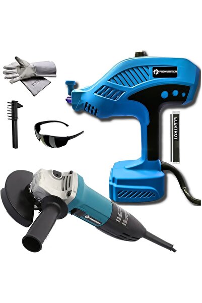 prohummer PH286 Elektrikli 125mm Devir Ayarlı Avuç Taşlama ve El Tipi İnvertö...