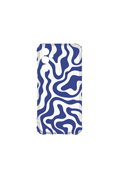 bestcase Carcasă spate antișoc pentru Samsung Galaxy M14, linie abstractă alb...