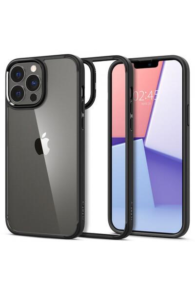 Spigen Carcasă Ultra Hybrid pentru iPhone 13 Pro Max - Neagră