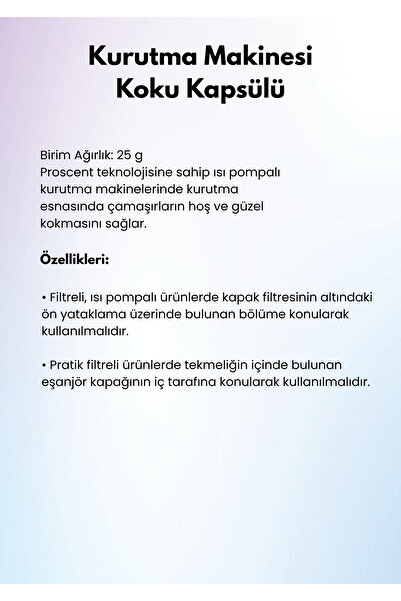 Quick&Shine Kurutma Makinesi Kokusu