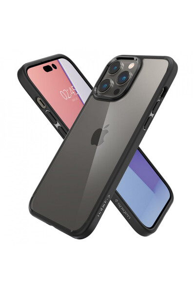 Spigen Θήκη iPhone 14 Pro Ultra Hybrid - Ματ Μαύρη