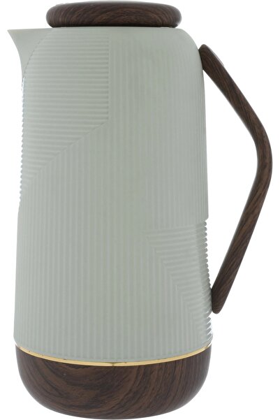 rexa Glory Rawaa thermos, 1 liter, thermal glass inner container, plastic outer shell - cyan