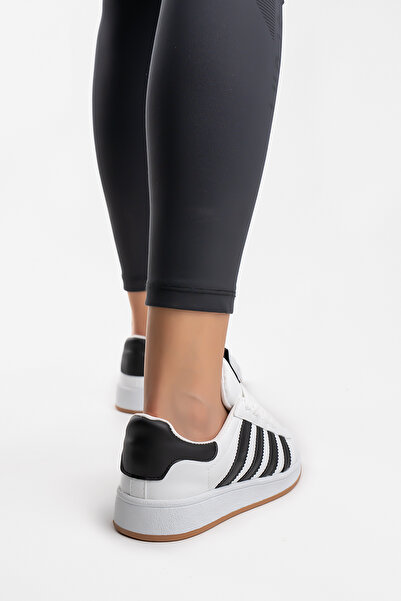 Blyss Dámské ležérní bílé černé sportovní boty tenisky