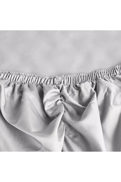 Home Centre Rekoop Tencel Sateen 300 Thread Count Super King Fitted Sheet - 200x205 cm