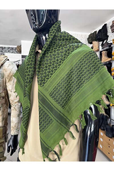 North Haki Puşi Boyun ve Baş Şalı