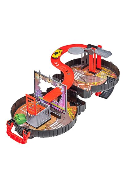 Teamsterz Set de joaca gara in valiza HTI Track-Rubber