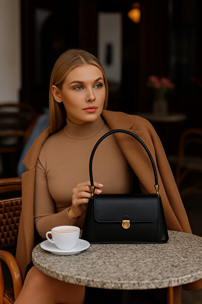 Handley Πολυτελής κομψή κλασική τσάντα ώμου