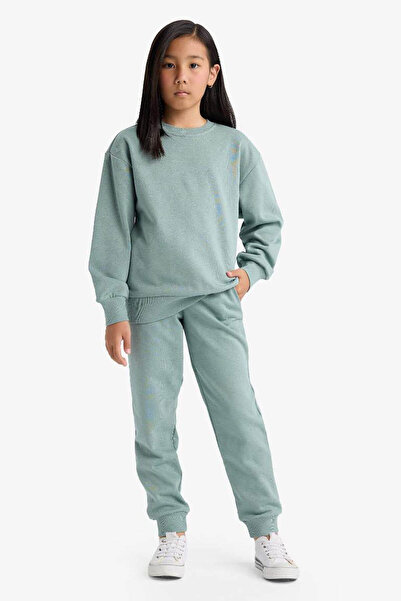 DeFacto Light Green Girl's Sweatpants Y1226A6/Gn1129