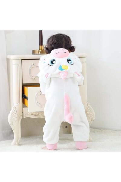 WildFashion Kigurumi pajamas for babies, jumpsuit type, made of soft and fluffy material CLD148-25