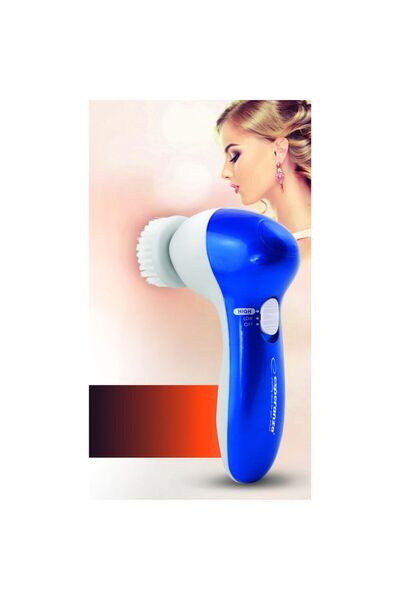 ESPERANZA Facial Cleansing and Micromassage Device with 5 Interchangeable Heads