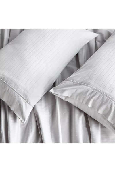 Home Centre Hampton Cotton Sateen 220 Thread Count Super King Flat Sheet - 260x270 cm