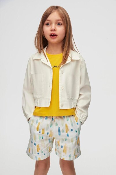 NK Girl's Carnelian Jacket 4-8 Years White