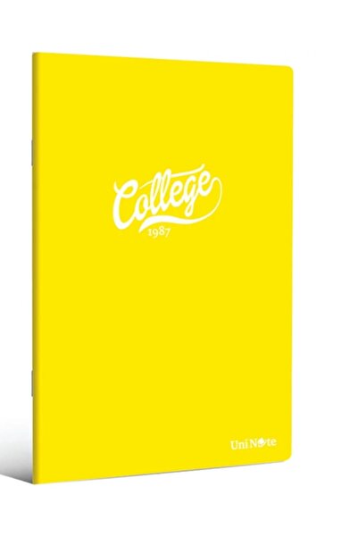 KIZILELMADA College Checkered Notebook 60 Sheets - Ideal for Lectures and Notes
