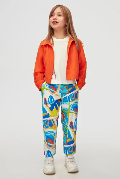 NK Girl's Macaw Jacket 4-8 Years Old Coral