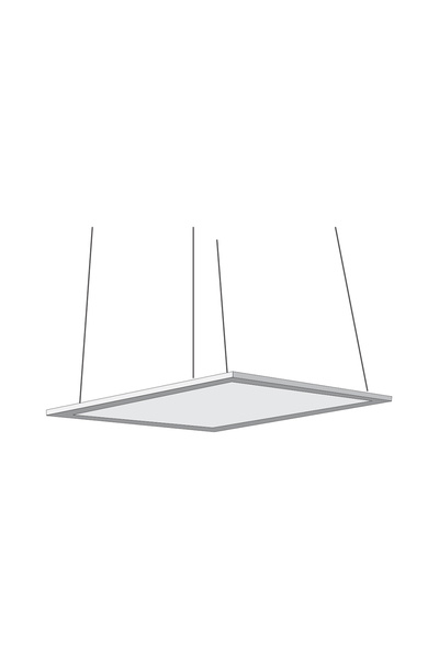 SilverCloud Set of suspension rods for P0606 LED panel 4 steel wires