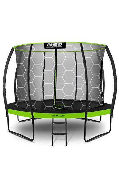 DacEnergy Trambulina de gradina , cu 4 picioare duble, scara metalica cu trep...