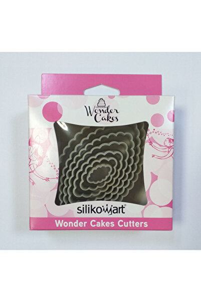 Lumea Комплект вълнообразни овални резци, 7 бр. - SilikoMart