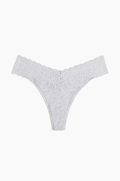 H&M 10'lu Dantel Thong Külot