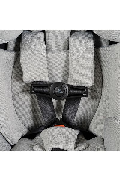 Cangaroo Axero child seat belt clip, quick release, Black