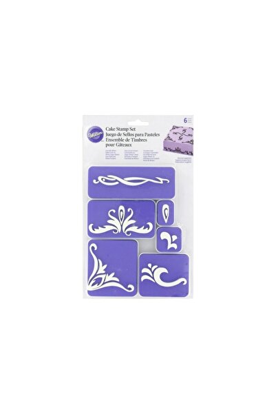 Lumea Set stampila modele Sofisticate, 6 buc. - Wilton