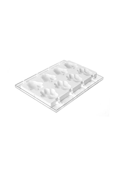 Lumea Комплект силиконови формички за лапи, 2 бр. и 50 клечки - SilikoMart