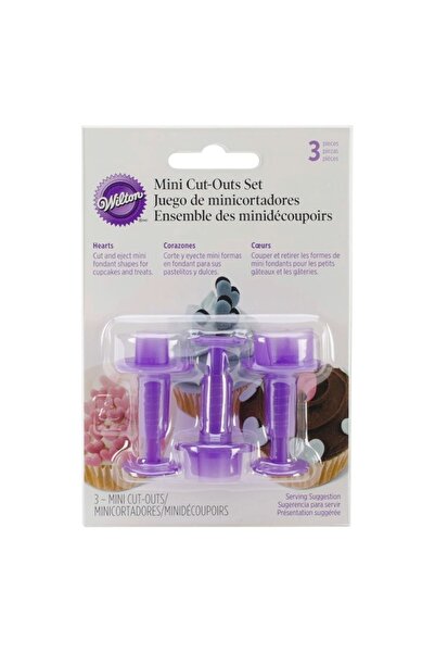 Lumea Set decupatoare diferite Inimi, 3 buc. - Wilton