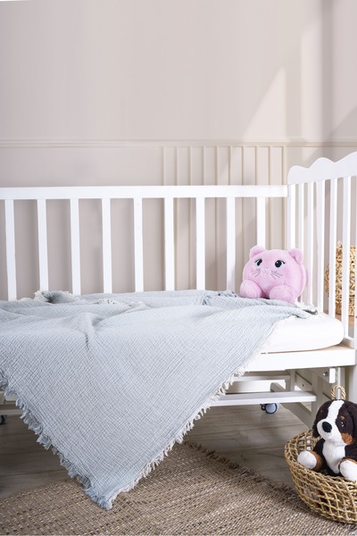 Cottonin Home بطانية أطفال من الموسلين 4 طبقات، 100% قطن، معتمدة من OEKO-TEX ...