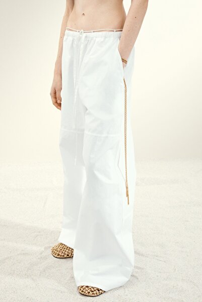 H&M Pamuklu Baggy Pantolon