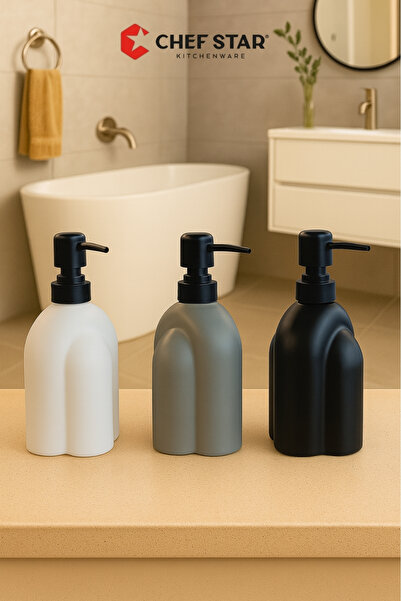 Chefstar DOZATOR DE SĂBUN LIQUID DECORATIV DE DESIGN MODERN DE DIMENSIUNE MAR...