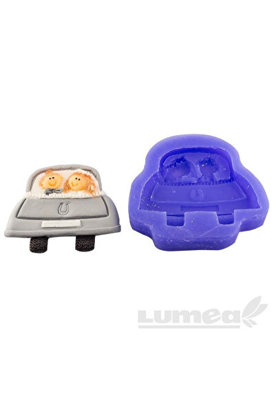 Lumea Силиконова форма за кола "Току-що женени" -