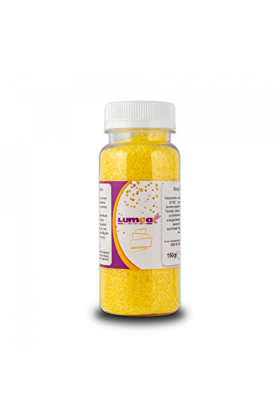 Lumea Κίτρινη διακοσμητική ζάχαρη, 150 g -