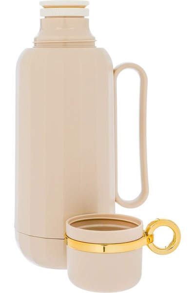 rexa ترمس رحال تايملس، سعة 1 لتر، وعاء داخلي من الزجاج الحراري، غلاف خارجي من...