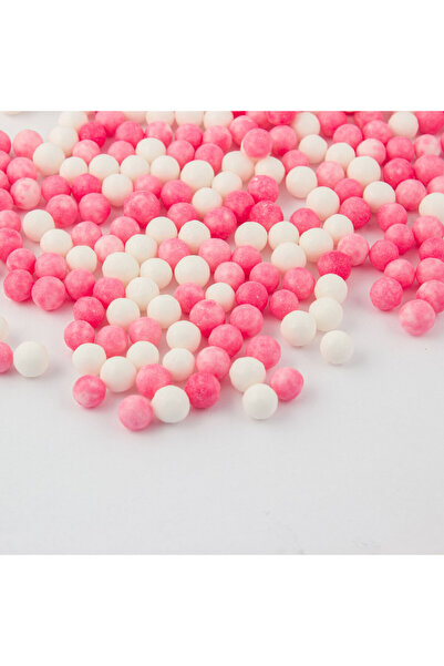 Lumea Perle din zahar roz marmorat, 7mm, 1kg -