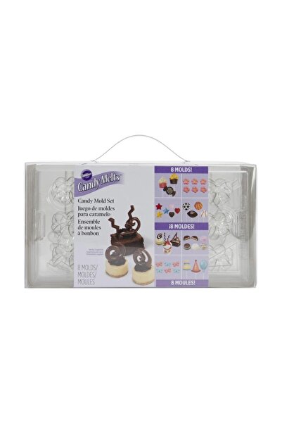 Lumea Set sablon pentru Dulciuri, Candy, Ciocolata, 8 modele - Wilton