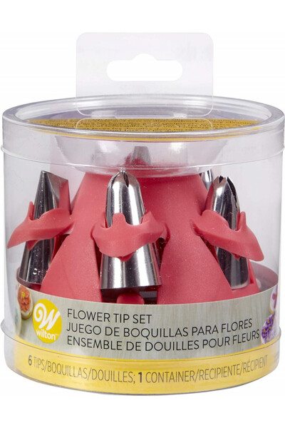 Lumea Set dui de ornare cu suport din silicon pentru Flori, #69, #131, #6, #2...