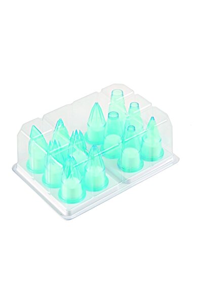 Lumea Комплект пластмасови накрайници за декориране, 12 бр. - SilikoMart