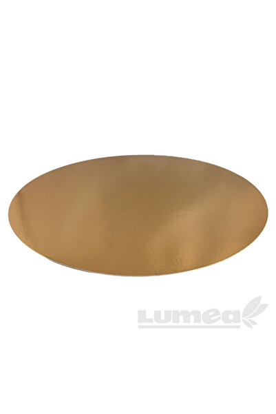 Lumea Disc tort auriu, 30cm, 5 buc. -