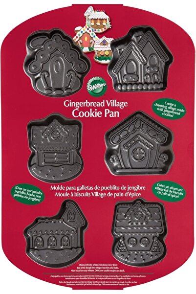 Lumea Tava de copt cu forme de Casute diferite - Wilton