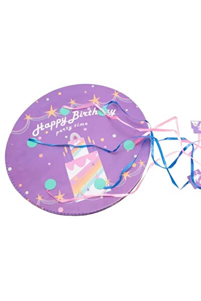 Otto Common Purple Unicorn Party Piñata, Pre-filled with Candies, Birthday Party Decoration and Game