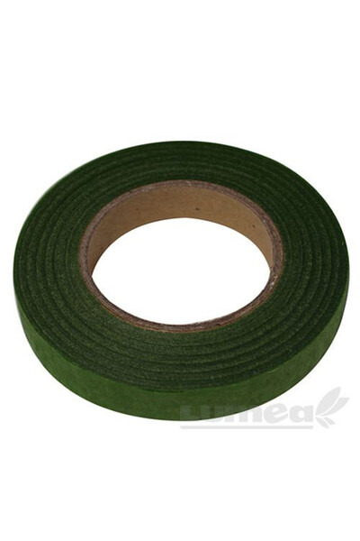 Lumea Banda flori culoare verde olive, 27m -