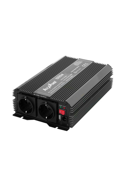 President AlcaPower από μετατροπέα ισχύος 1500W 12V-230V, τροποποιημένο ημιτονοειδές κύμα, θύρα USB