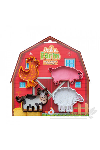 Lumea Комплект за изрязване на животни, 4 бр. - Декориране