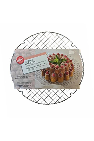 Lumea Grilaj rotund din inox pentru racire si glazurare prajituri, torturi, 33 cm - Wilton