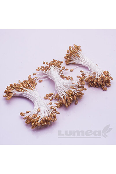 Lumea Stamine bronz sclipitor 3mm, 240 buc. -