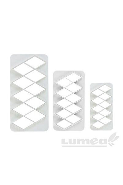 Lumea Комплект диамантени текстурни фрези, различни размери, 3 бр. - Малки и ...