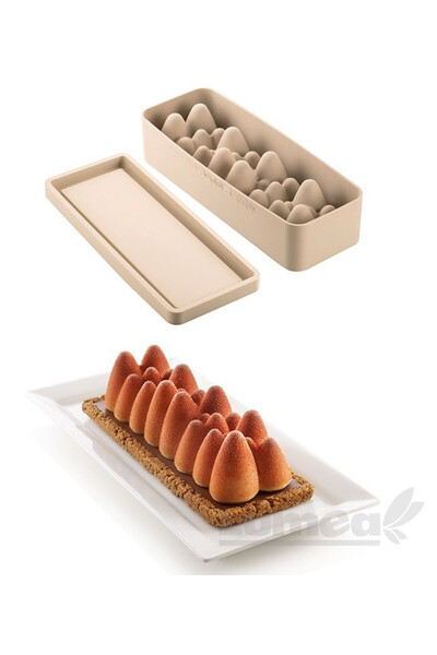 Lumea Forma tort din silicon "Kit Ice Glow" - SilikoMart