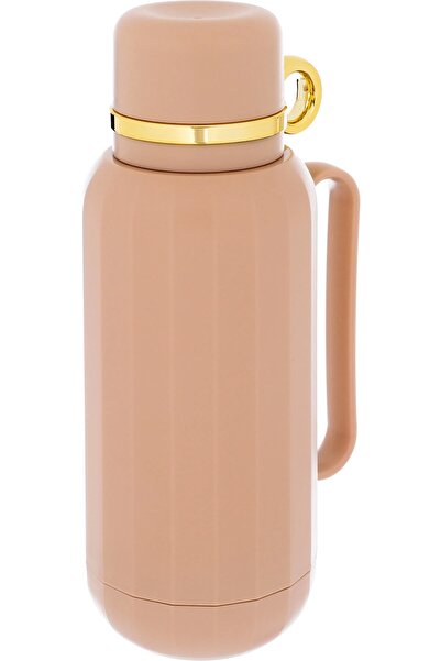 rexa ترمس رحال تايملس، سعة 1 لتر، وعاء داخلي من الزجاج الحراري، غلاف خارجي من...