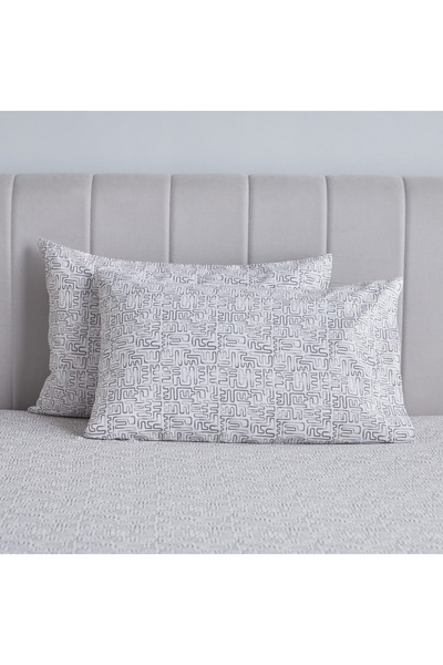Home Centre Amphora 2-Piece Pillow Cover Set - 50x75 cm